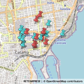 Mappa Via Gravina, 95131 Catania CT, Italia (0.416)