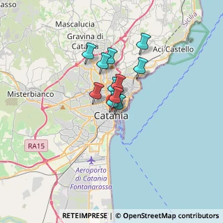 Mappa Via Beato Cardinale Giuseppe Benedetto Dusmet, 95131 Catania CT, Italia (2.32273)