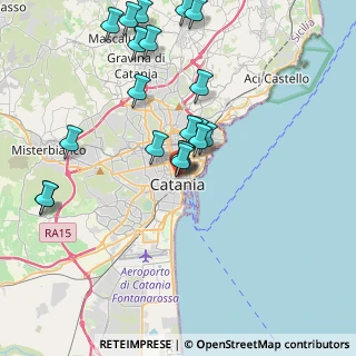 Mappa Via Beato Cardinale Giuseppe Benedetto Dusmet, 95131 Catania CT, Italia (4.6435)