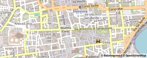 Mappa Catania