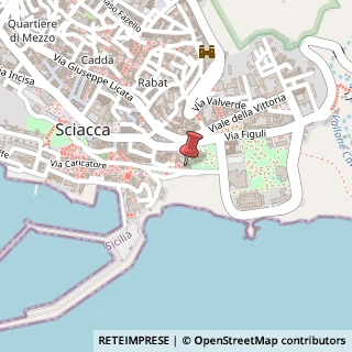 Mappa Via Madonnuzza, 2, 92019 Sciacca, Agrigento (Sicilia)