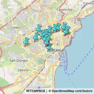 Mappa Via Plebiscito, 95124 Catania CT, Italia (1.338)