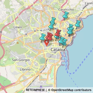 Mappa Via Grotta Magna, 95124 Catania CT, Italia (1.82143)