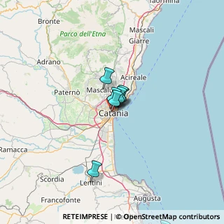 Mappa Via Gesualdo Clementi, 95124 Catania CT, Italia (28.89917)