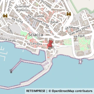 Mappa Lungomare Cristoforo Colombo, 5, 92019 Sciacca, Agrigento (Sicilia)
