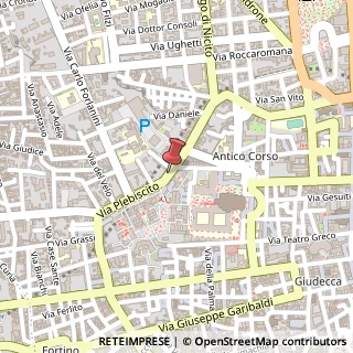 Mappa Via Plebiscito, 715-717, 95100 Catania, Catania (Sicilia)