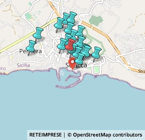 Mappa Vicolo Consiglio, 92019 Sciacca AG, Italia (0.74737)