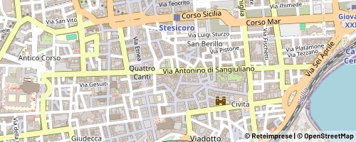 Mappa Catania