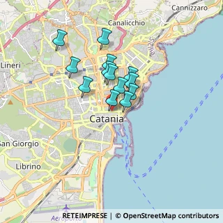 Mappa Via Michele Rapisardi, 95131 Catania CT, Italia (1.38538)