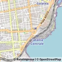 Kaart Catania