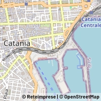 Mapa Catania