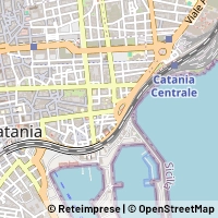 Kaart Catania