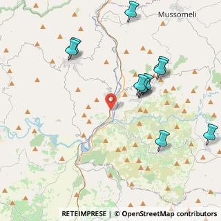 Mappa VIA MINIERA SERRALUNGA ZONA INDUSTRIALE, 93010 Campofranco CL, Italia (4.98909)