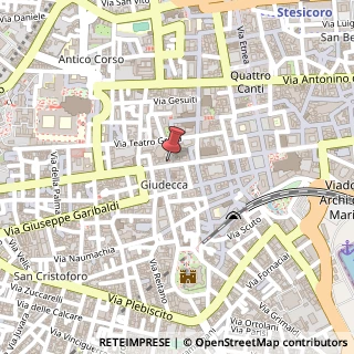 Mappa Via Vittorio Emanuele II, 274, 95124 Aci Sant'Antonio, Catania (Sicilia)