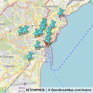 Mappa Via Porta di Ferro, 95131 Catania CT, Italia (1.73286)