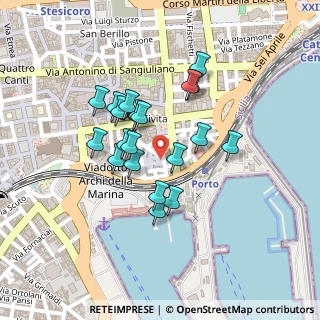 Mappa Via Billotta, 95131 Catania CT, Italia (0.2015)