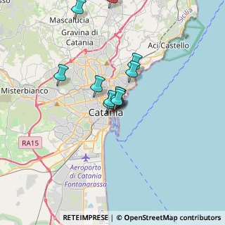 Mappa Via Calì, 95131 Catania CT, Italia (2.99364)