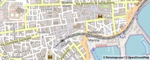 Mappa Catânia