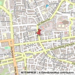 Mappa Via Plebiscito, 571, 95124 Catania, Catania (Sicilia)