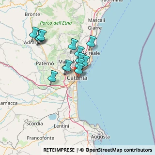 Mappa Via Carnazza Amari, 95131 Catania CT, Italia (12.76)