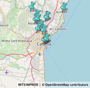 Mappa Via Cardinale Dusmet, 95131 Catania CT, Italia (7.35417)