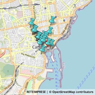 Mappa Via Carnazza Amari, 95131 Catania CT, Italia (0.634)