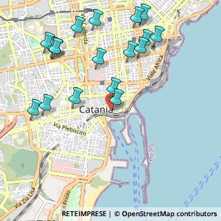 Mappa Via Landolina, 95131 Catania CT, Italia (1.40444)