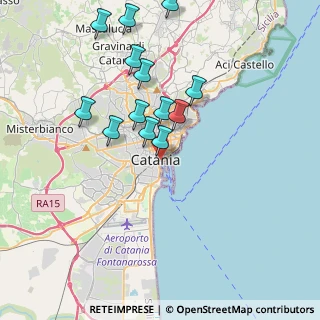 Mappa Via Landolina, 95131 Catania CT, Italia (4.17077)