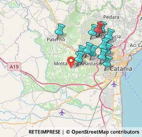 Mappa Via Raya, 95040 Motta Sant'Anastasia CT, Italia (7.31857)