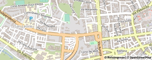 Mappa Katania