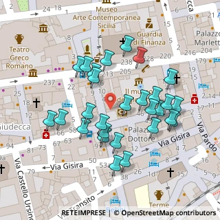 Mappa Via Dottore, 95124 Catania CT, Italia (0.06321)