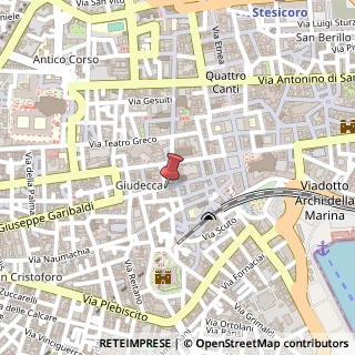 Mappa Via Giuseppe Garibaldi, 59, 95121 Catania, Catania (Sicilia)