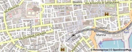 Mappa Katania