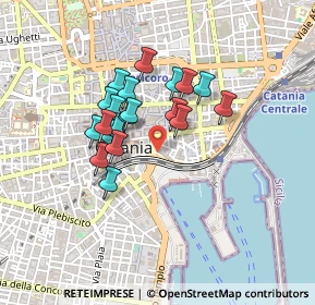 Mappa Via Porticello, 95131 Catania CT, Italia (0.3755)