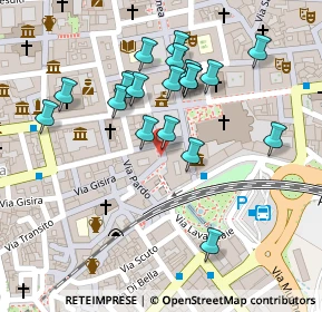 Mappa Piazza del Duomo, 95030 Catania CT, Italia (0.124)