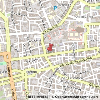 Mappa Via Vittorio Emanuele II,  499, 95124 Catania, Catania (Sicilia)