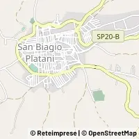 Map San Biagio Platani