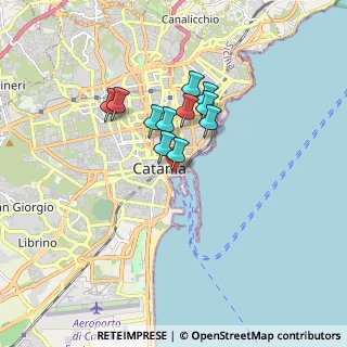 Mappa Via Vadalà, 95131 Catania CT, Italia (1.37091)