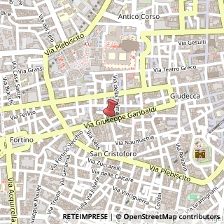 Mappa Via Giuseppe Garibaldi, 233, 95121 Catania, Catania (Sicilia)