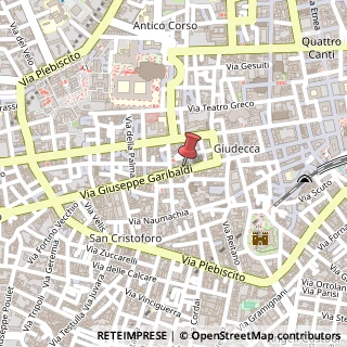 Mappa Via Giuseppe Garibaldi, 156, 95121 Catania, Catania (Sicilia)