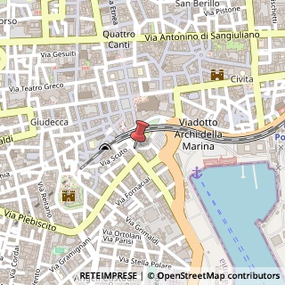 Mappa Via Cristoforo Colombo, 9, 95121 Catania, Catania (Sicilia)