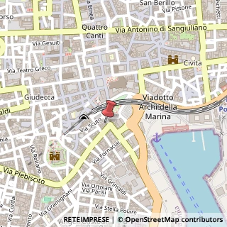 Mappa Via Cristoforo Colombo, 24, 95121 Catania, Catania (Sicilia)