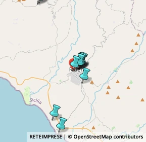 Mappa Via N. Bixio, 92016 Ribera AG, Italia (3.67385)