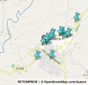 Mappa Via N. Bixio, 92016 Ribera AG, Italia (0.71286)