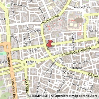 Mappa Via Plebiscito, 454, 95124 Aci Sant'Antonio, Catania (Sicilia)