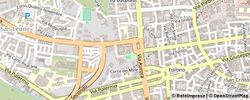 Mappa Catânia