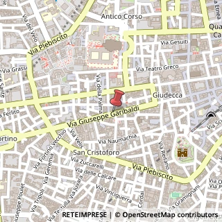 Mappa Via Giuseppe Garibaldi, 200, 95121 Catania CT, Italia, 95122 Catania, Catania (Sicilia)