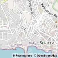 Mapa Sciacca