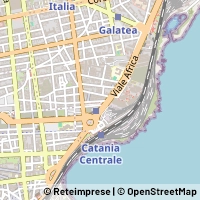 Karte Catania