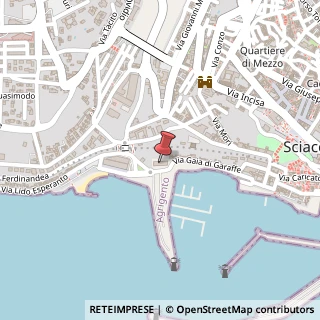 Mappa Via Gaie di Garaffe, 155, 92019 Sciacca, Agrigento (Sicilia)